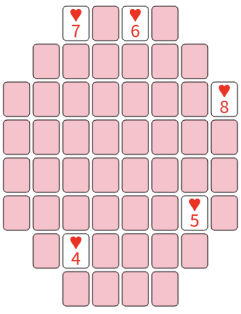 ポーカーメモリーのゲーム画面